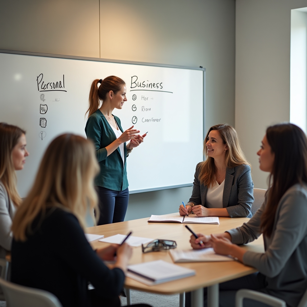 Workshop on separating personal and business finances