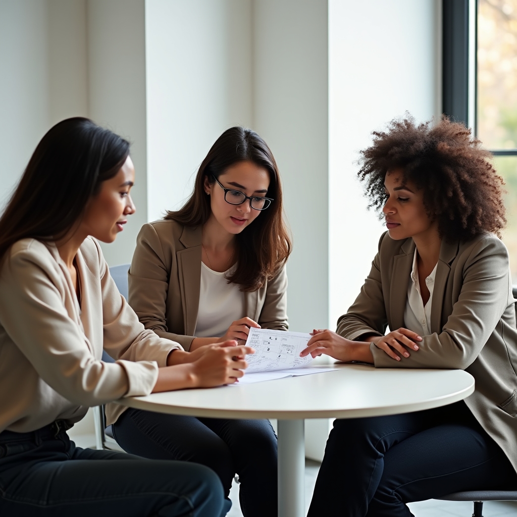 Small group discussion about pricing strategy